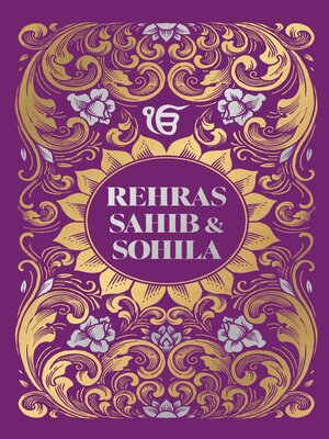 cover image of Rehras Sahib Sohila (Deluxe Hardbound Edition)